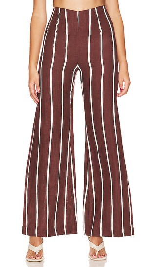 La Plage De Mau Pant in San Vito Stripe | Revolve Clothing (Global)