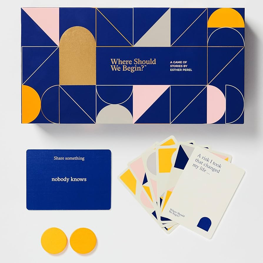 ESTHER PEREL Where Should We Begin Game of Stories - Conversation Cards for Couples, Friends, & C... | Amazon (US)