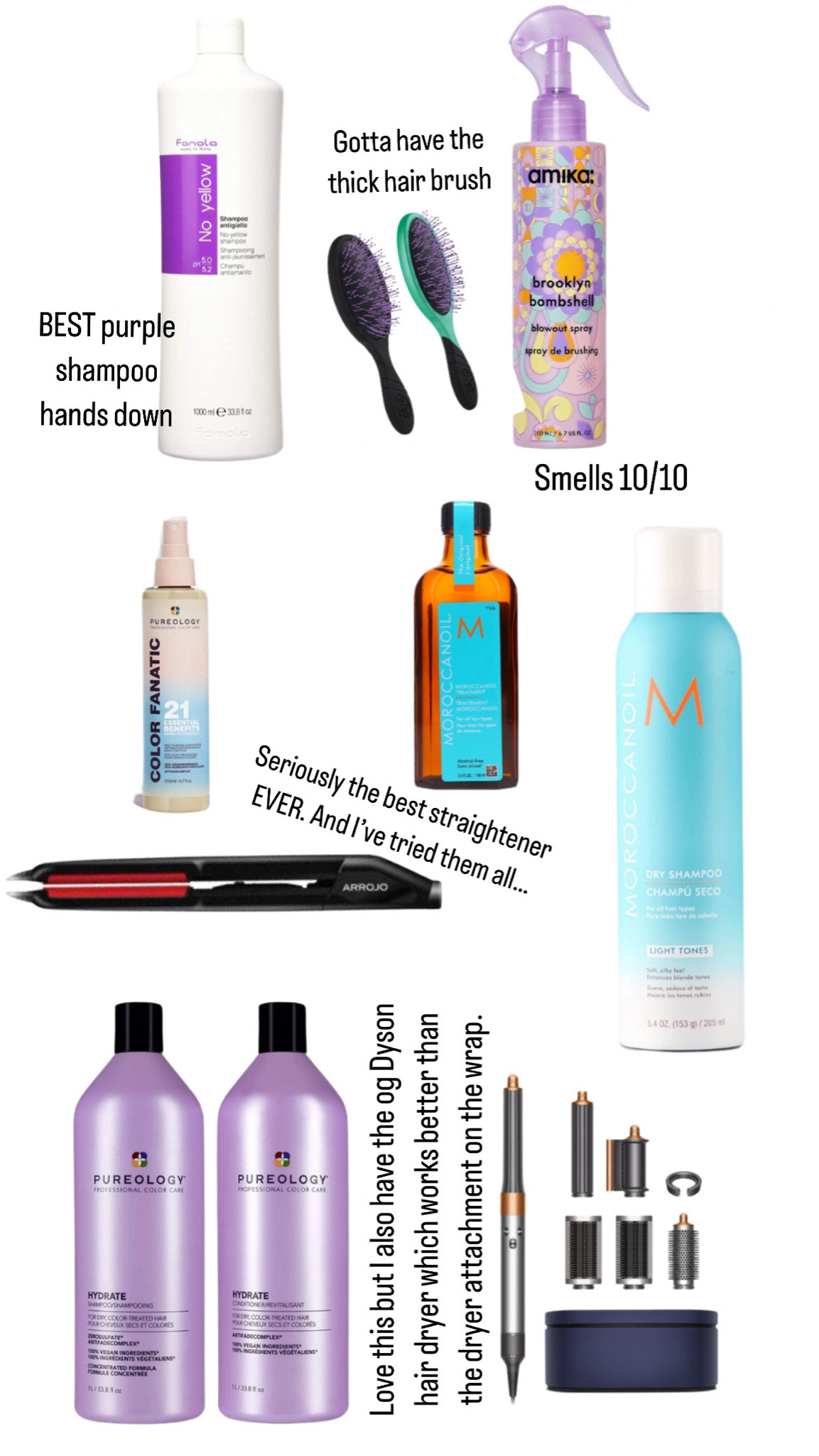 Some of my favorite hair products. I think I have tried almost every straightener on the market, most purple shampoos and these are always my go tos  

#LTKBeauty #LTKFindsUnder50 #LTKStyleTip