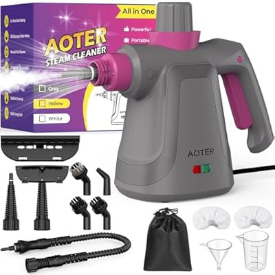 Pressurized Handheld Steam Cleaner, Portable Multi-Surface Cleaner for Home, Multipurpose Steam C... | Amazon (US)