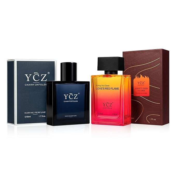 Amazon.com : Ycz Men's Cologne Set, 1.7oz(50ml) Bottled Marine Perfume and Borrowing Fire Men Per... | Amazon (US)