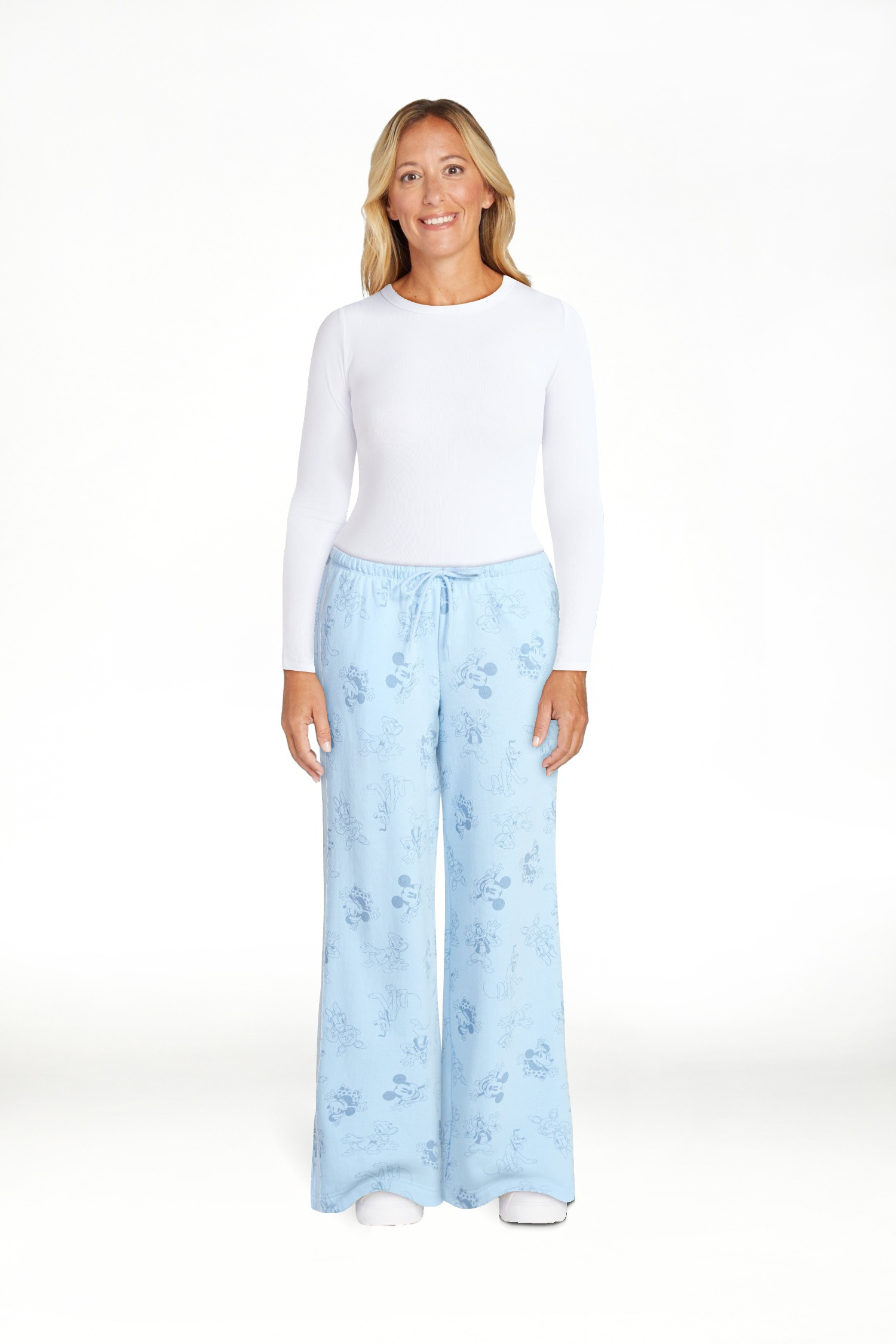 Disney Mickey Mouse and Friends Women's Printed Fleece Sweatpants, Sizes XXS-XXL | Walmart (US)