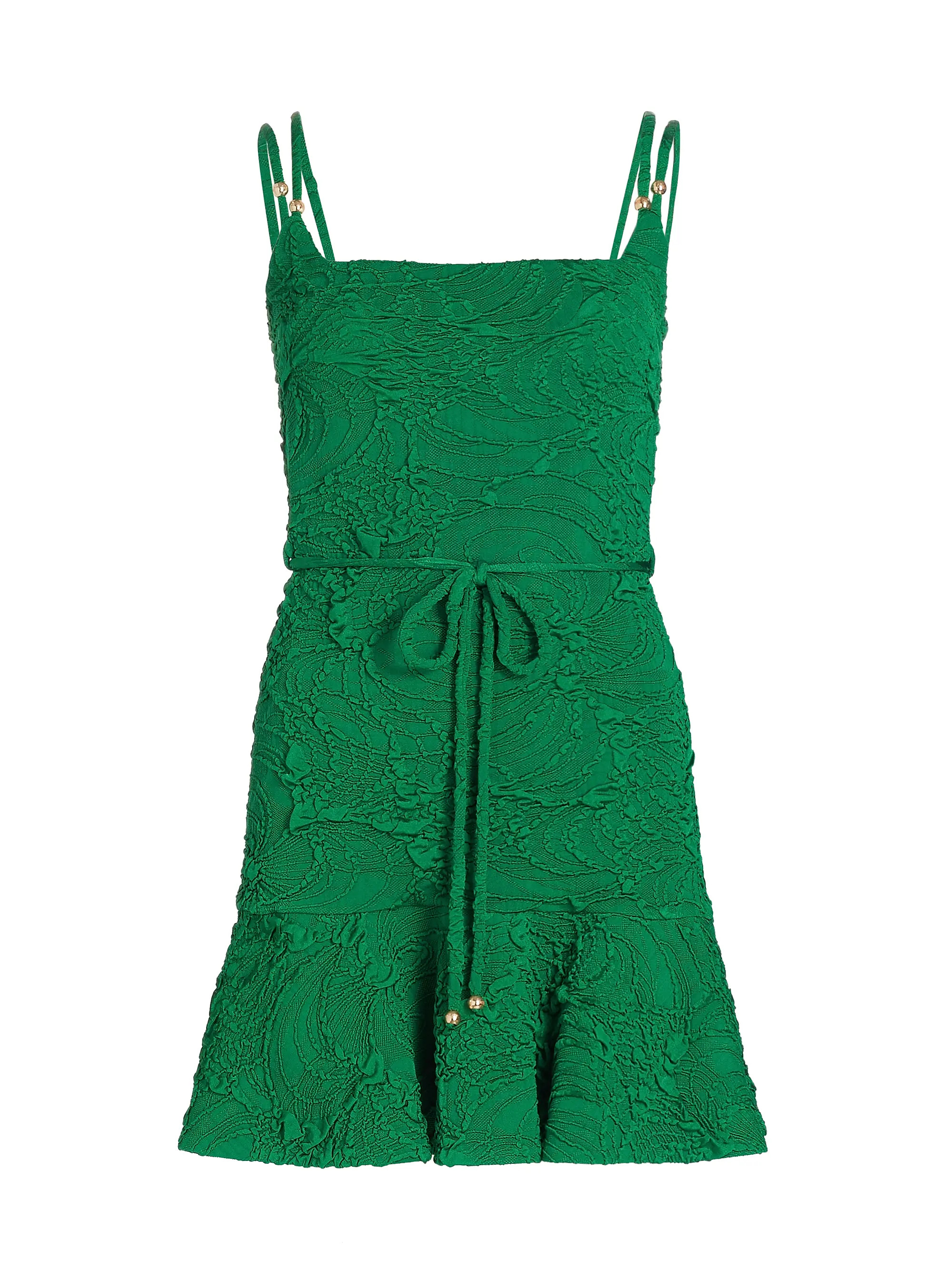 Stretch Jacquard Fitted Minidress | Saks Fifth Avenue