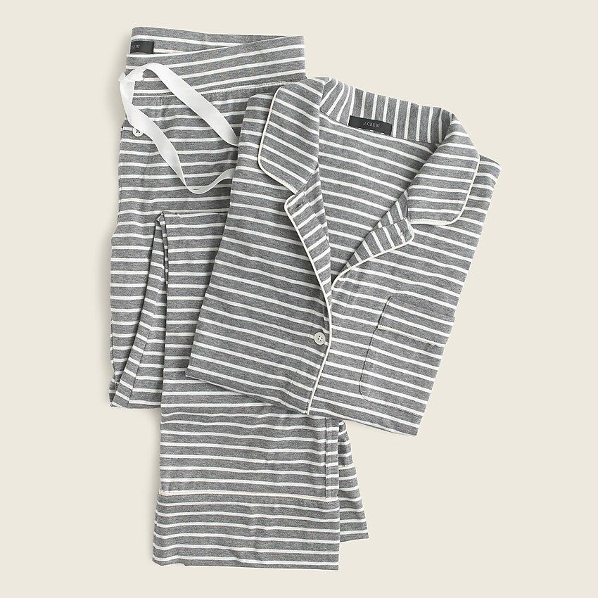 Dreamy cotton pajama set in stripe | J.Crew US
