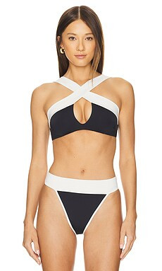 KYA Reversible Coco Top in Black & Spice from Revolve.com | Revolve Clothing (Global)