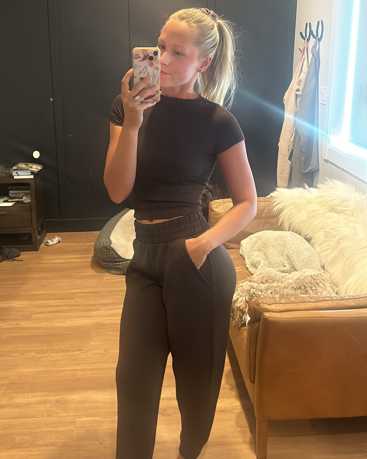 Lounge sets on sale, perfect for transitioning to Fall 🤎 #loungewear #fall #activewear 

#LTKActive