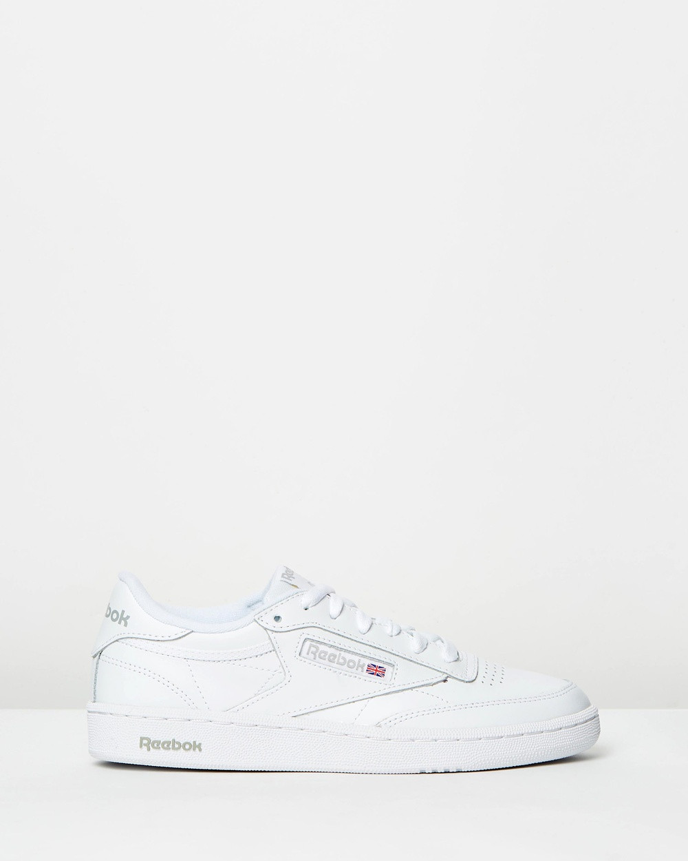 Reebok - Club C 85   Unisex - Sneakers (White & Grey) Club C 85 - Unisex | THE ICONIC (AU & NZ)