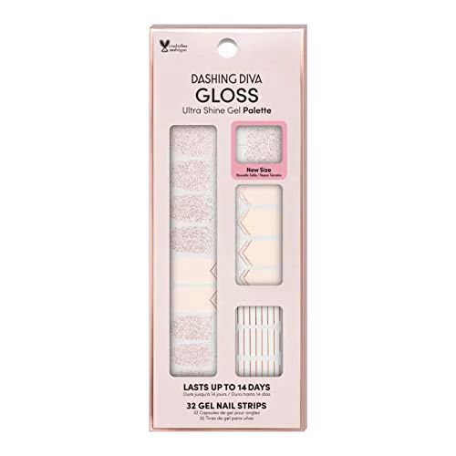 Dashing Diva Gloss Nail Strips - in The Blush | UV Free, Chip Resistant, Long Lasting Gel Nail St... | Walmart (US)