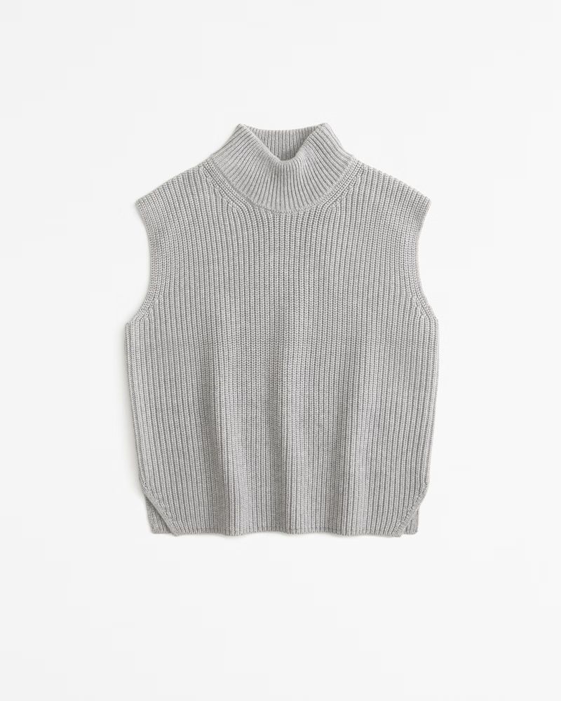 Sleeveless Turtleneck Sweater | Abercrombie & Fitch (US)
