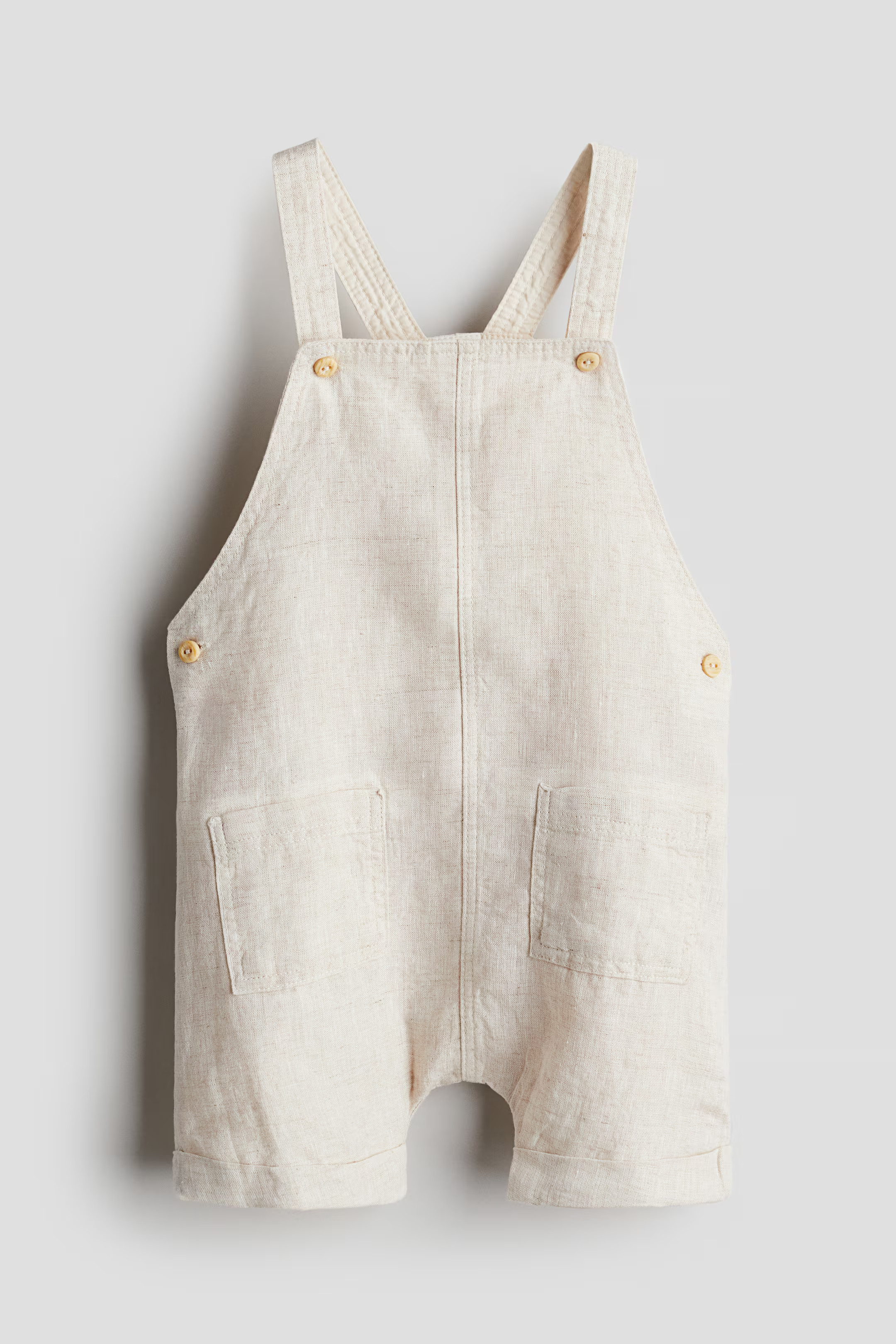 Linen Overall Shorts | H&M (US + CA)
