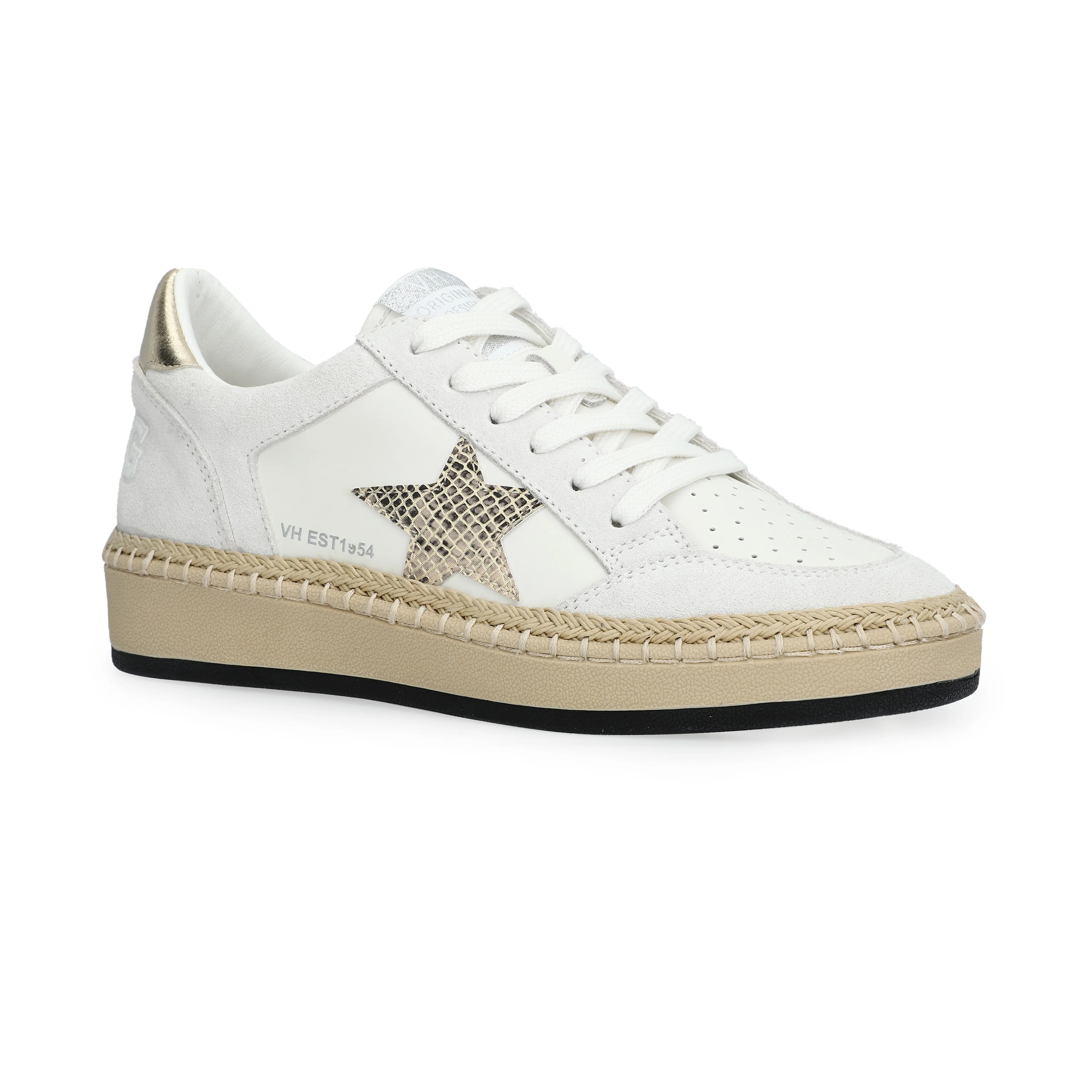 DENISSE 28 - RAFFIA/SNAKE GOLD | Vintage Havana