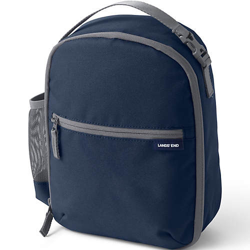 School Uniform Kids Insulated Soft Sided Lunch Box | Lands' End (US)