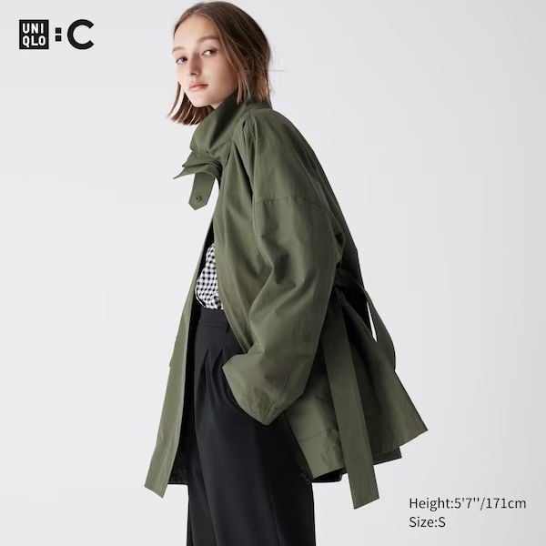 Stand Collar Oversized Coat | UNIQLO (US)