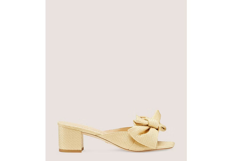 Loveknot 50 Block Slide | Stuart Weitzman Outlet