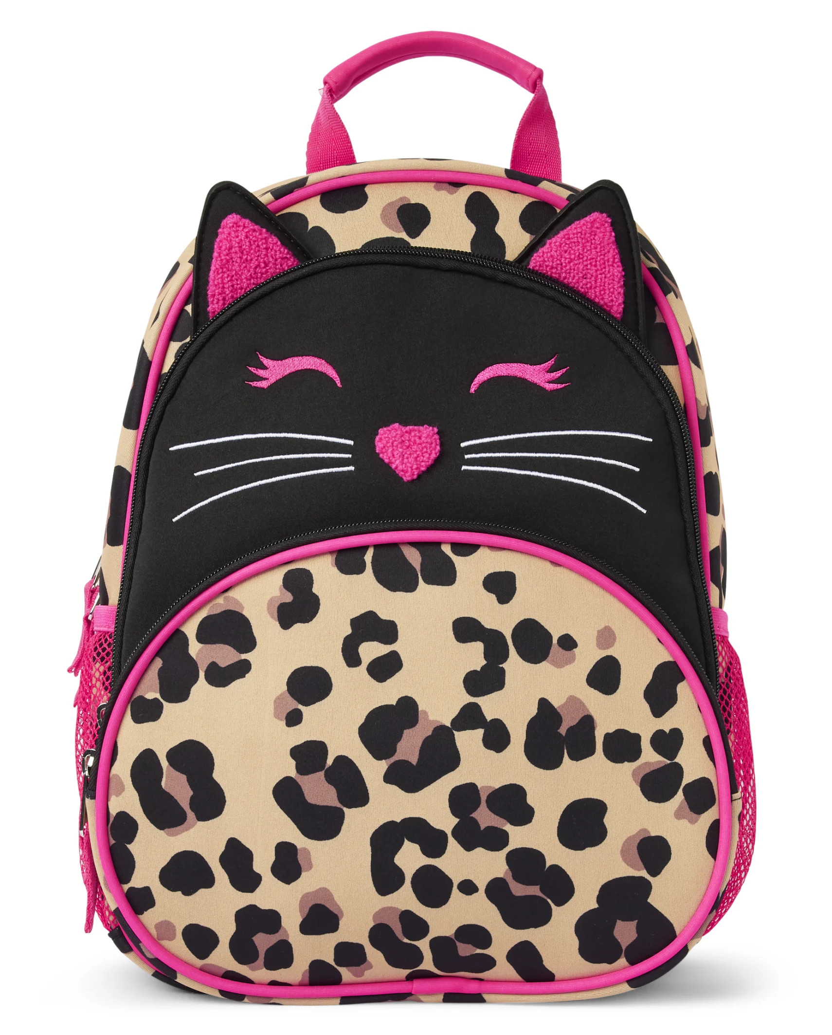 Girls Embroidered Cat Backpack - Uniform - multi clr | The Children's Place