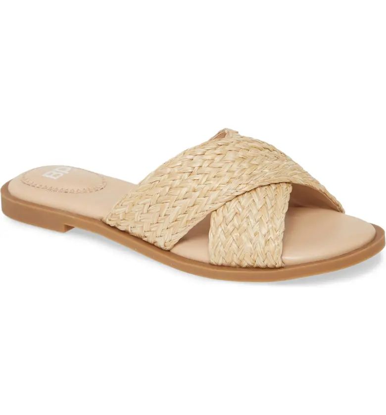 Winnie Woven Flat Slide Sandal | Nordstrom