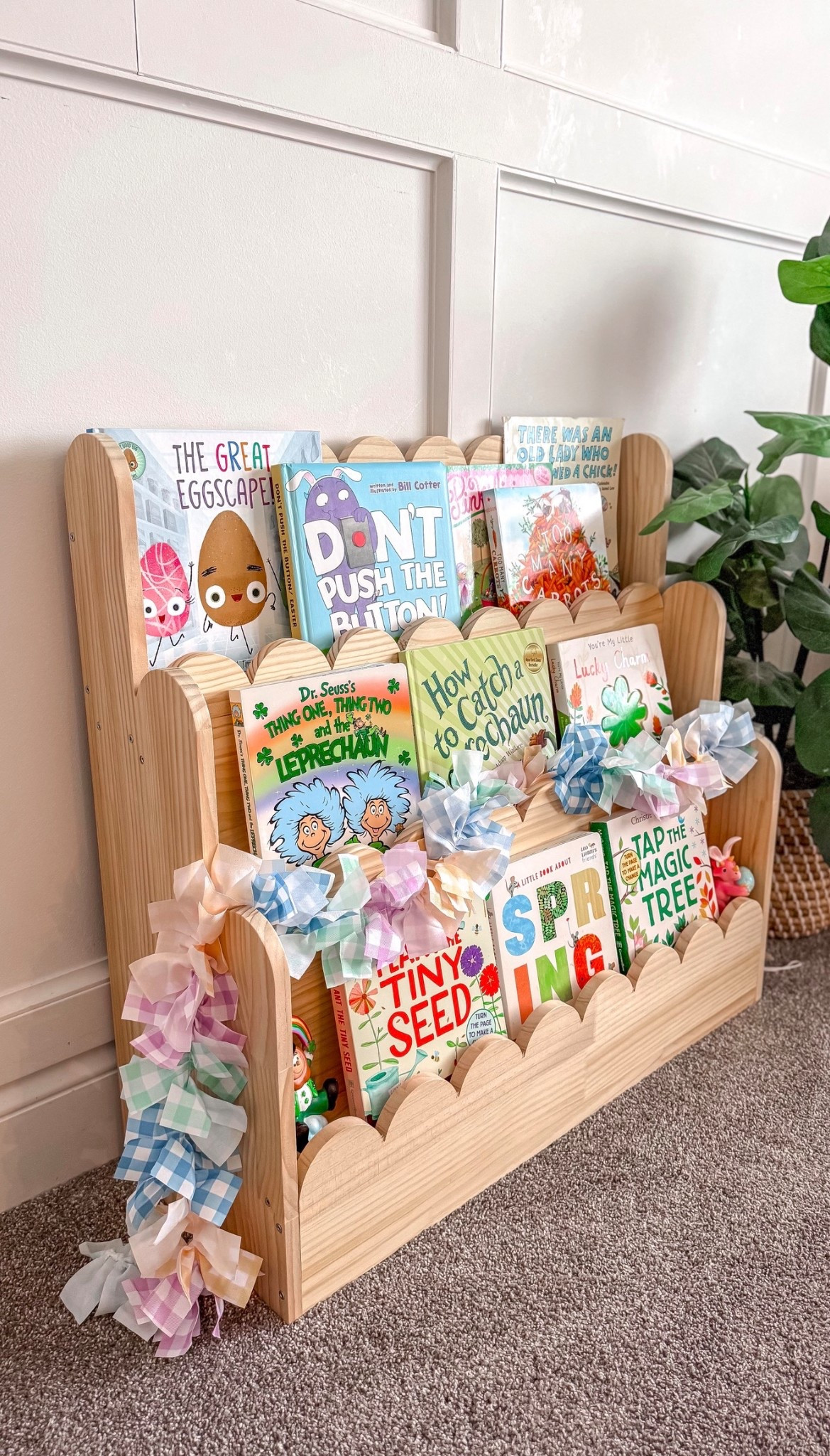 Scallop bookshelf for the kids playroom! 

#LTKBaby #LTKKids #LTKmomlife