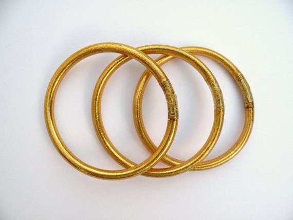 Goldleaf Mantra Bracelet | Etsy (US)