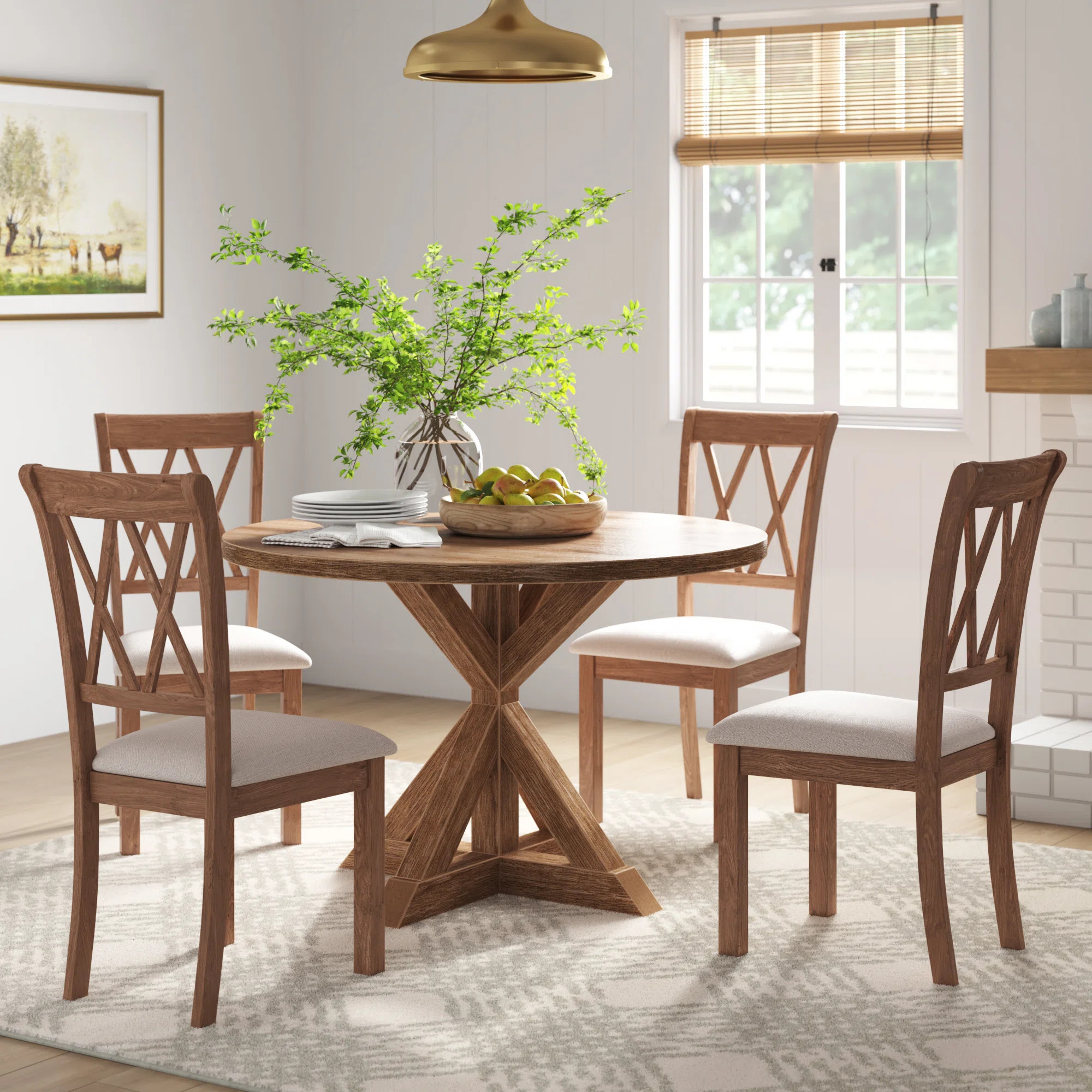 Steph Pedestal Dining Set | Wayfair North America