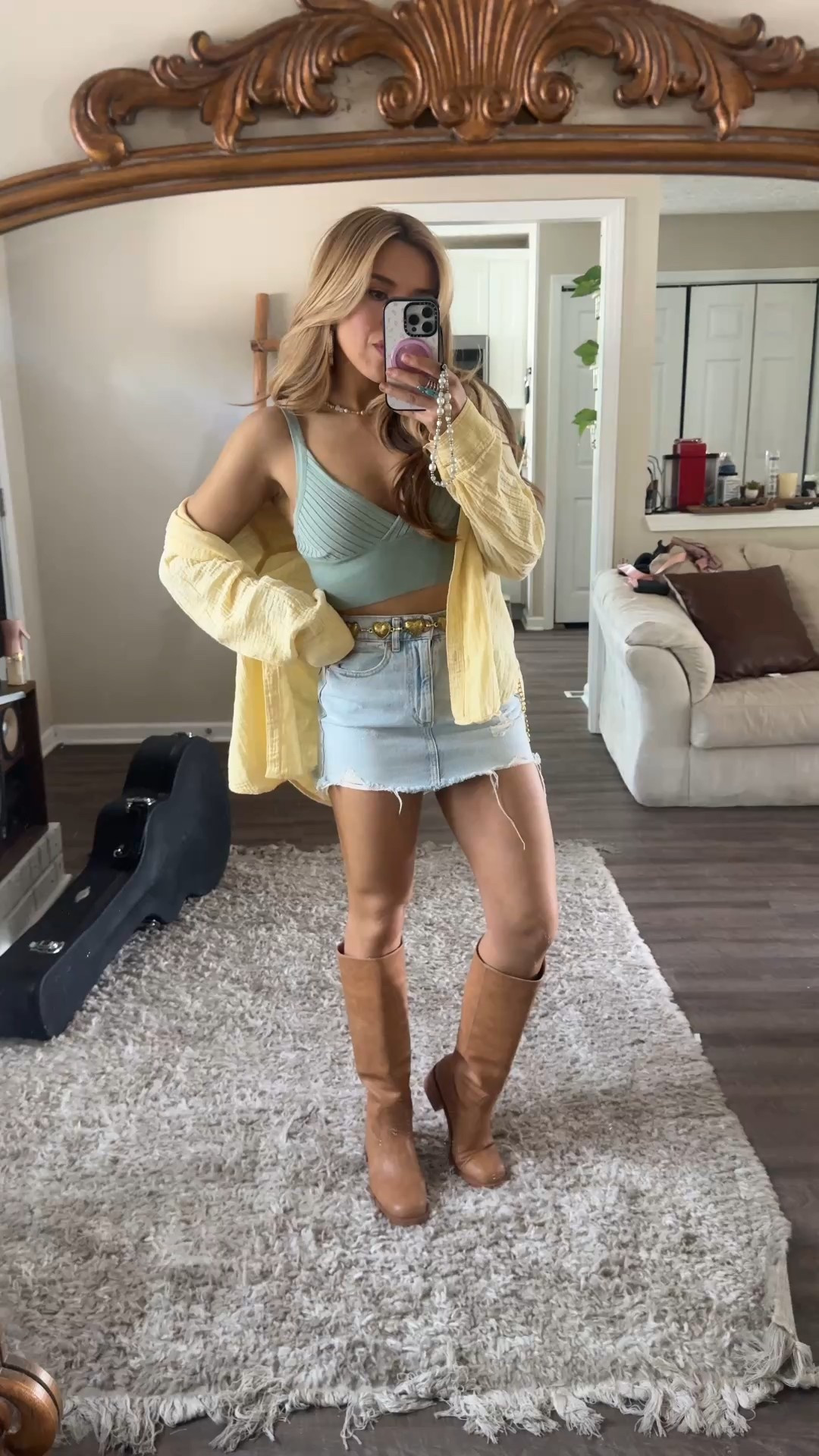Spring summer outfit 
Amazon boots!! 

#LTKFestival #LTKFindsUnder100 #LTKU