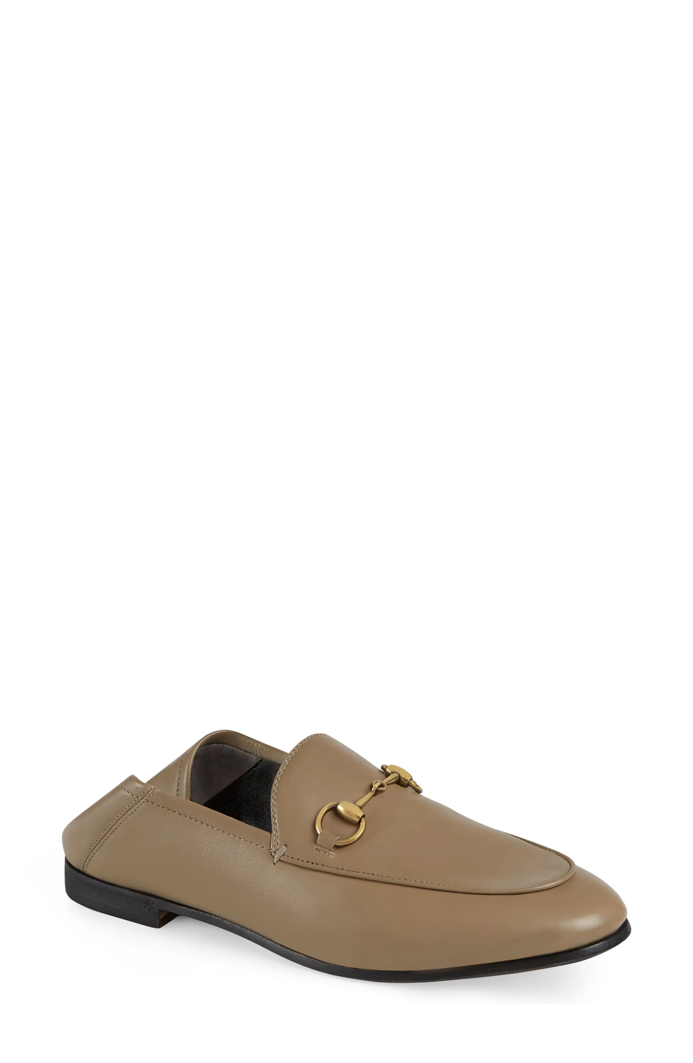 Women's Gucci Brixton Bit Convertible Loafer, Size 6US / 36EU - Beige | Nordstrom