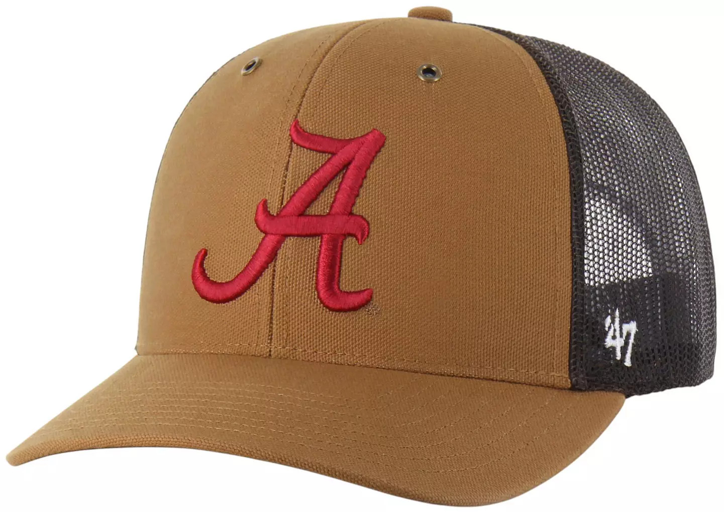 Carhartt x '47 Adult Alabama Crimson Tide Brown Adjustable Trucker Hat | DICK'S Sporting Goods