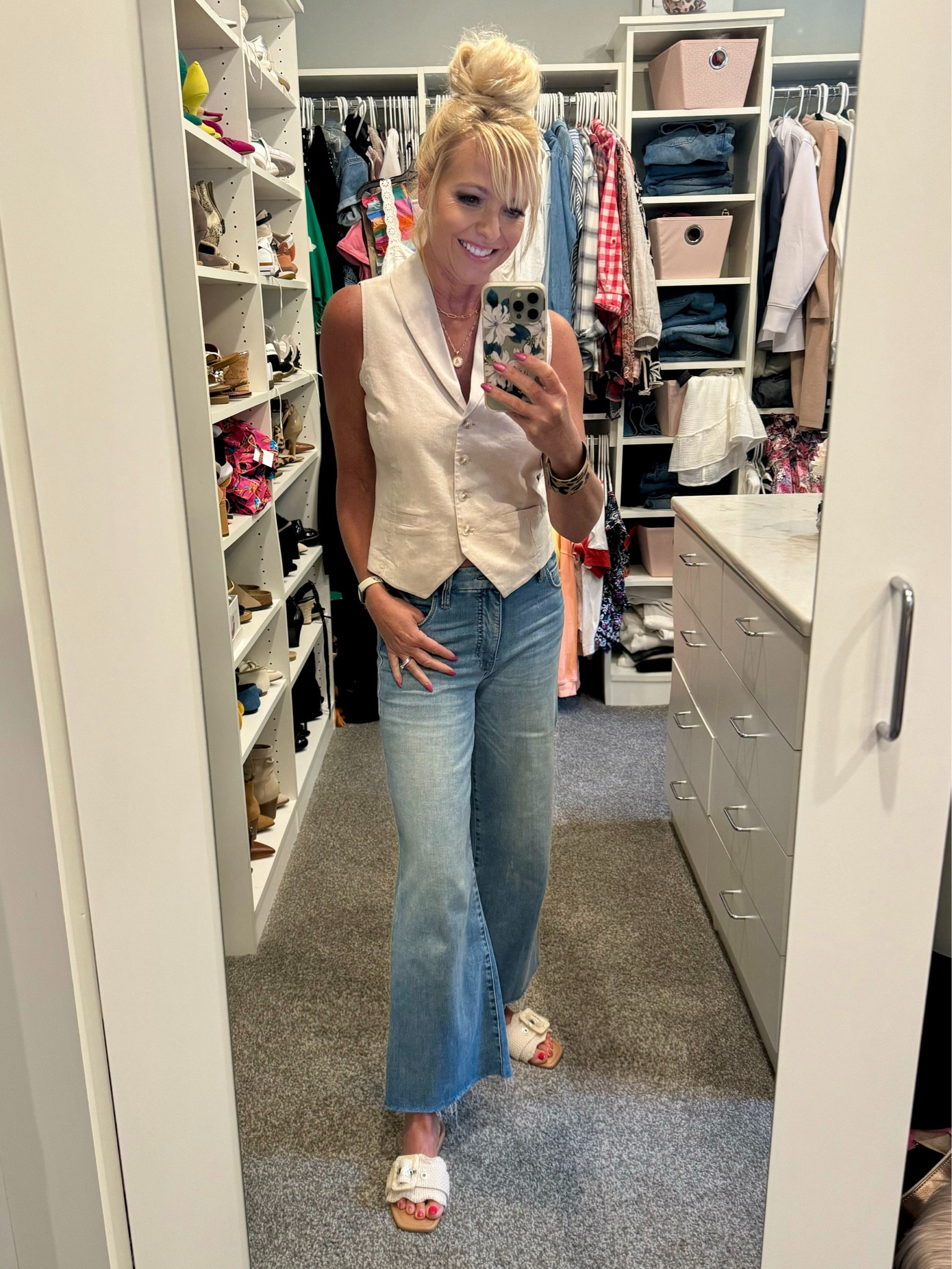 Vest Baby! So chic #cuteoutfit #denim 

#LTKSaleAlert #LTKFindsUnder50 #LTKStyleTip
