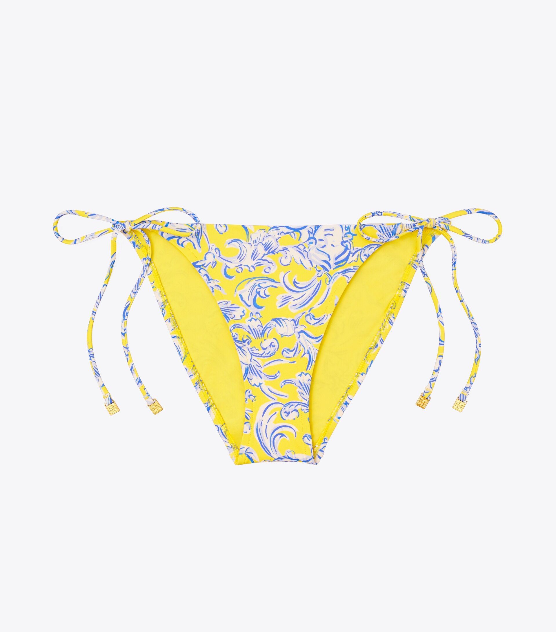 Printed String Bikini Bottom | Tory Burch (US)