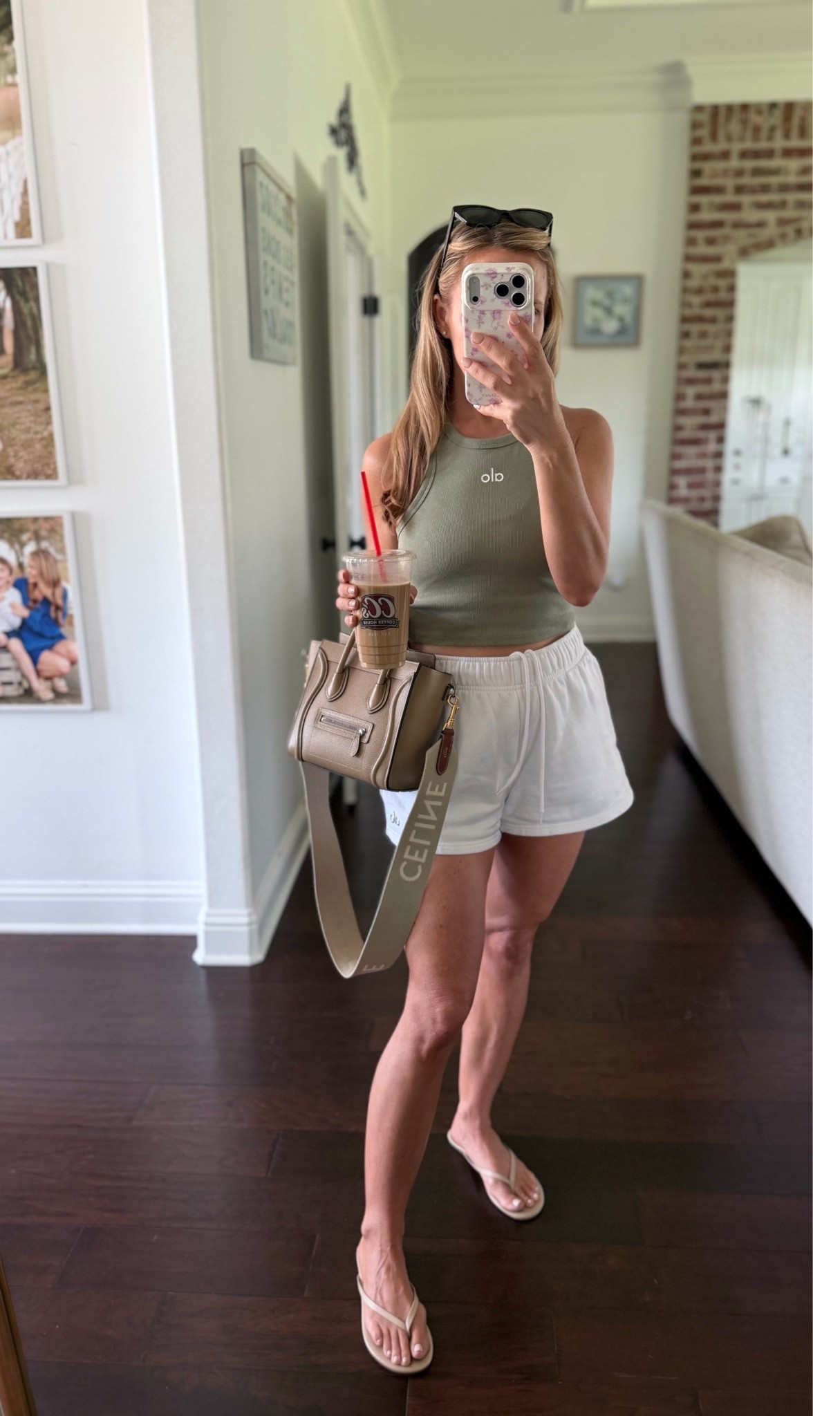 Coffee run , love this aspire tank fro
 @Alo Yoga in green! So pretty

#LTKdayinmylife #LTKmorningroutine #LTKActive