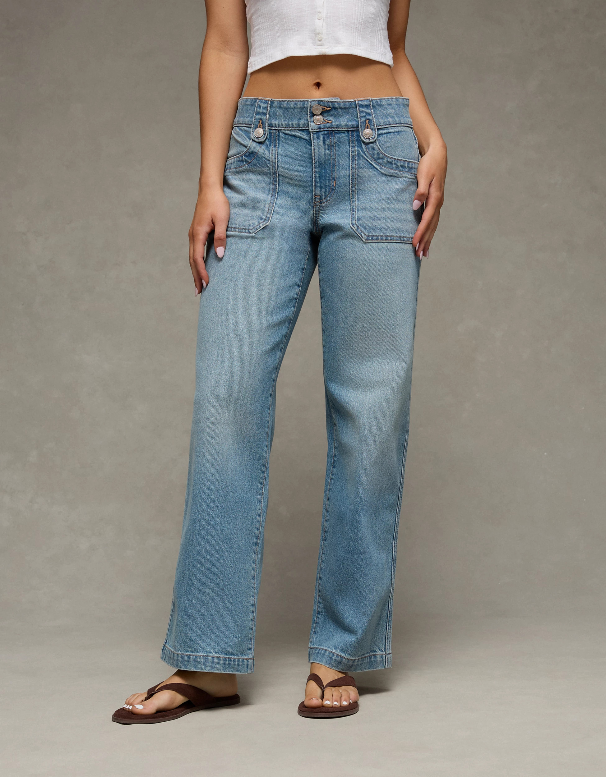 AE High-Waisted Stovepipe Jean | American Eagle Outfitters (US & CA)
