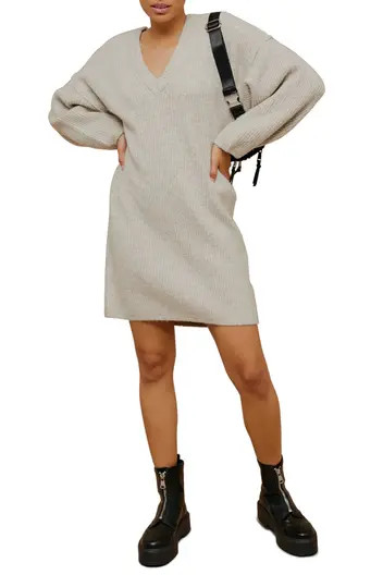TOPSHOPOversize Sweater Dress | Nordstrom Rack
