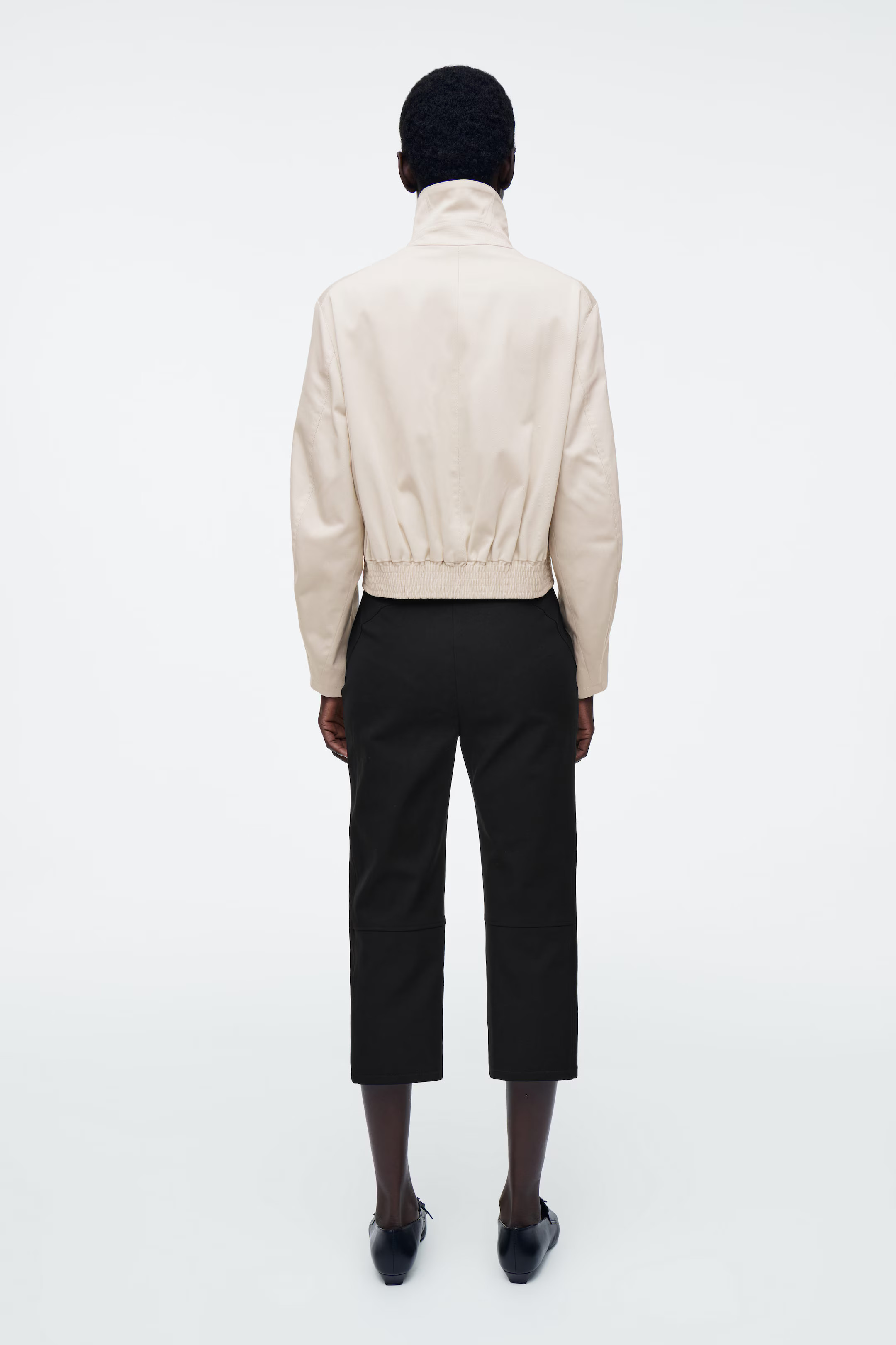 FUNNEL-NECK BOMBER JACKET | COS UK