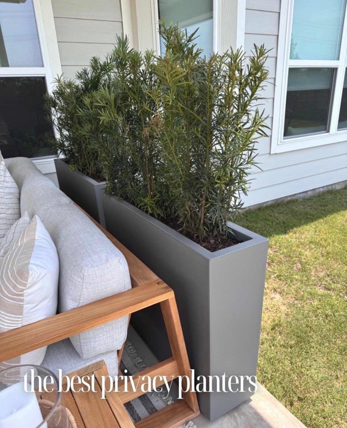 Spring Patio Refresh with @Wayfair #WayfairPartner ☀️🌴🏠

Wayfair is my top destination for shopping all things outdoors! Including my favorite privacy planters 🪴

#Wayfair #AD

#wayfairfinds #patioseason #patioset
#outdoorrug #outdoordecor #springdecor #outdoordining #planterpots #garden #frontporch #patiorefresh

#LTKHome #LTKSeasonal #LTKdayinmylife