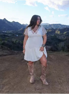 Festi Contrast Tunic | Torrid (US & Canada)