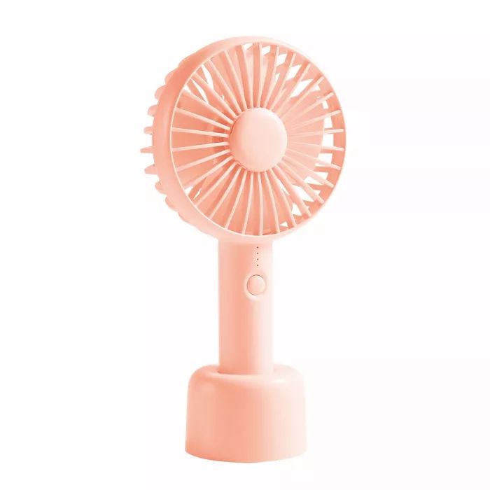 Insten Rechargeable Portable Mini Handheld Fan Cooler Aroma Cooling Fan w/Desk Stand w/Micro USB ... | Target