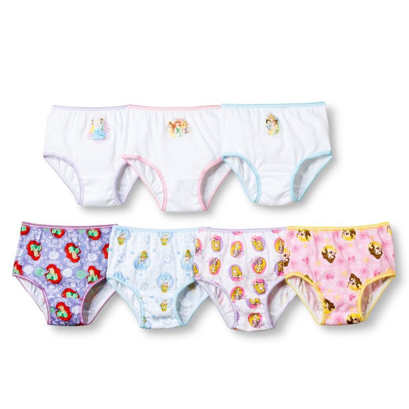 Toddler Girls' Disney Princess 7 Pack Underwear 2T-3T | Target