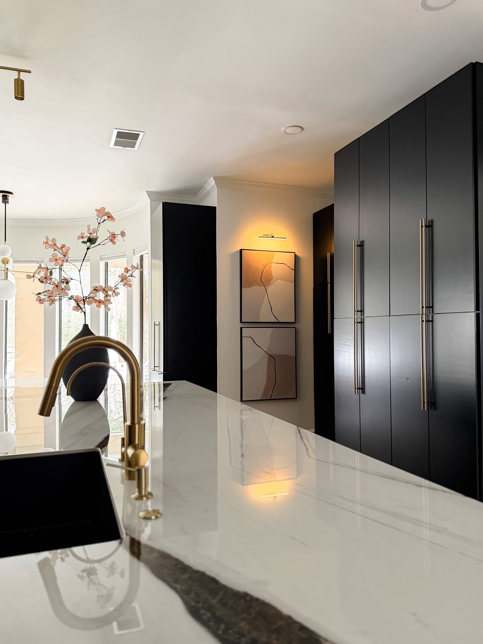 Turn a boring corner into a statement with a cordless, rechargeable picture light. I installed this one in less than 10 minutes! 

#LTKHome