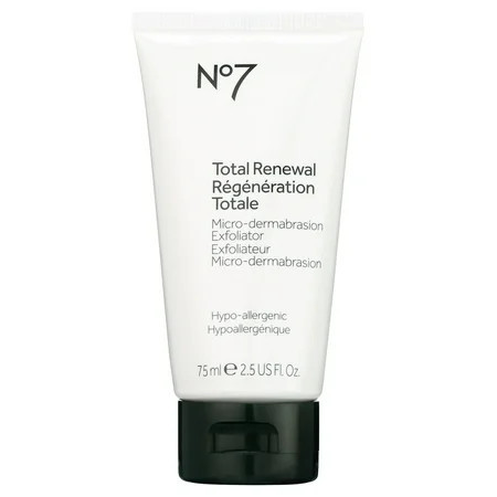 No7 Total Renewal Micro-dermabrasion Exfoliating Face Wash 2.5 fl oz | Walmart (US)
