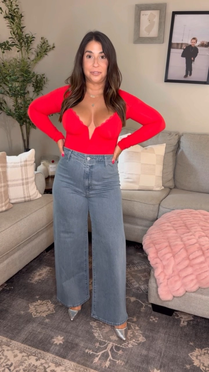 If you’re looking for a sexy Valentine’s Day outfit that is not a dress, you need to add this to cart now! This bodysuit is so, so flattering I can’t decide which color I like more. 

I know I’ve shared these jeans before - they are some of my absolute favorites of all time! I run to grab any new colors that are released IYKYK! 

Midsize outfit, jeans, bodysuit

#LTKFindsUnder50 #LTKMidsize #LTKPetite