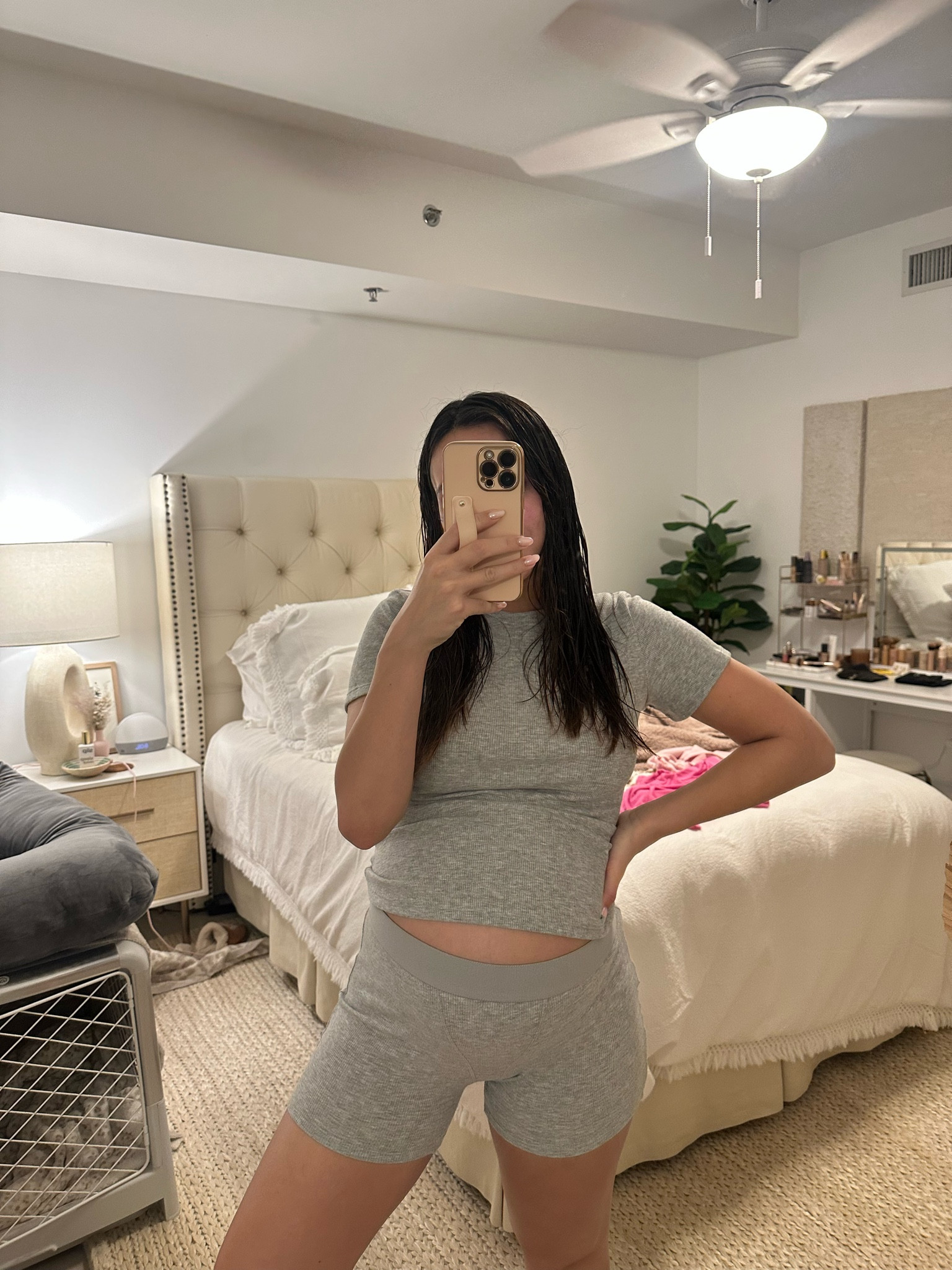 Comfy pajama set on sale! Medium for bump 

Maternity / bump friendly 

#LTKbump #LTKfindsunder100 #LTKfindsunder50