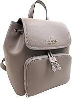 Kate Spade New York Darcy Flap Drawstring Medium Backpack Leather Warm Taupe | Amazon (US)
