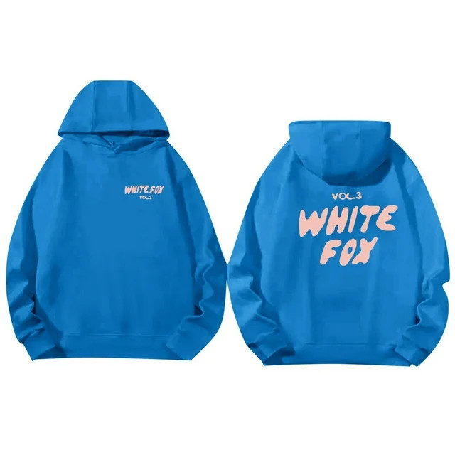 White Devil Fox Clearance Hoodies for Men Women Teen Girls Long Sleeve Letter Preppy Casual Graph... | Walmart (US)