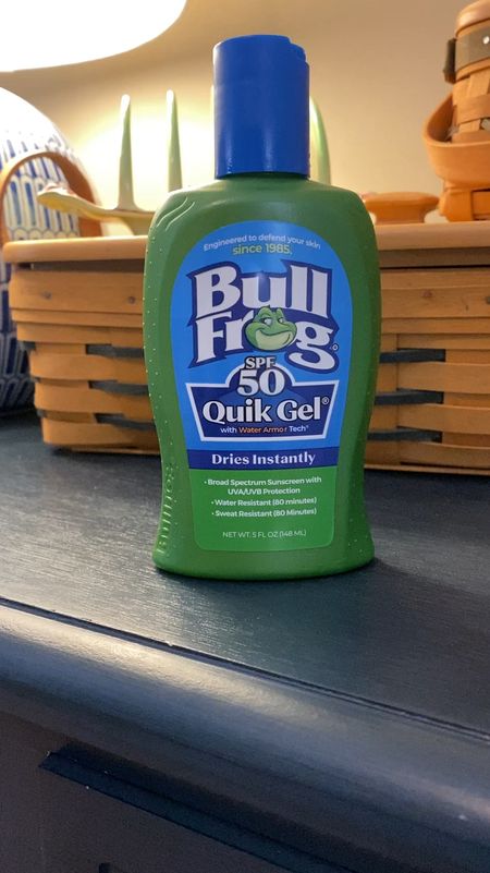 Bull Frog Quick Gel sunscreen 

#LTKVideo #LTKFindsUnder50 #LTKBeauty