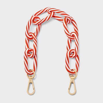 Candy Cane Accessory Phone Strap - A New Day™ Red/White | Target