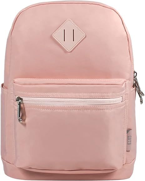 Pink Mini Backpack for Women Girls, Basic Travel Daypack Water Resistant Casual Backpack | Amazon (US)