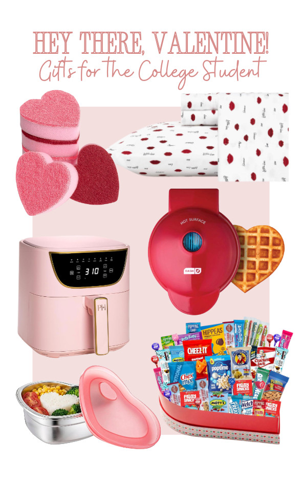 Treat your college student to a special Valentine's gift basket with these unique Valentine's day goodies 

 #LTKValentine #LTKHome #LTKSaleAlert