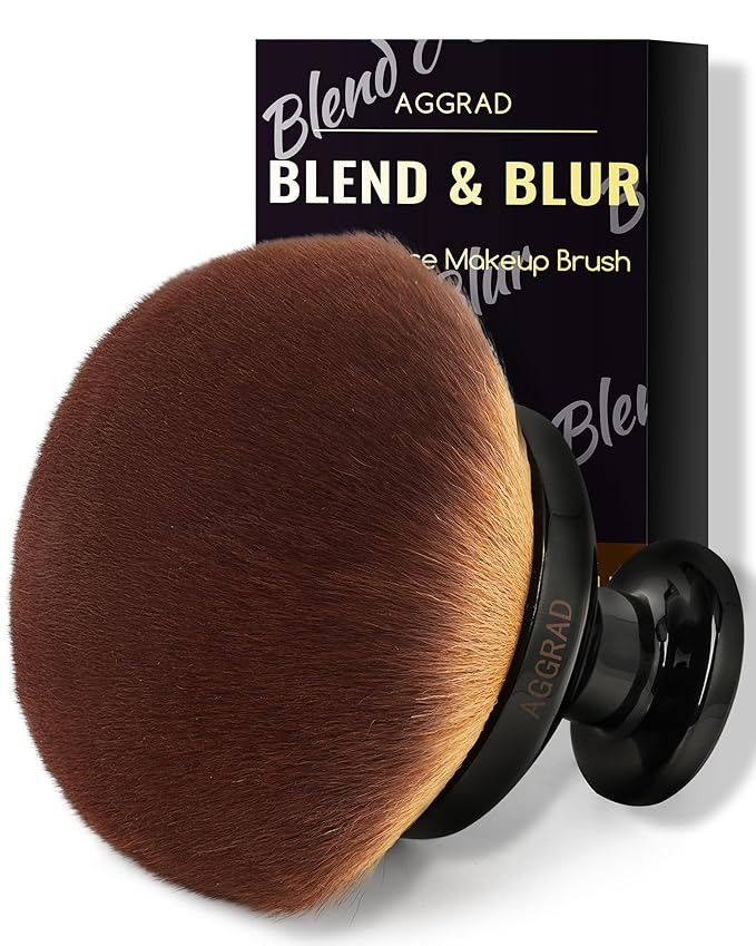 Ultra Large Blend & Blur Kabuki Brush for Body Leg Makeup Tattoo Cover Up Self Tanning, Self Tann... | Amazon (US)