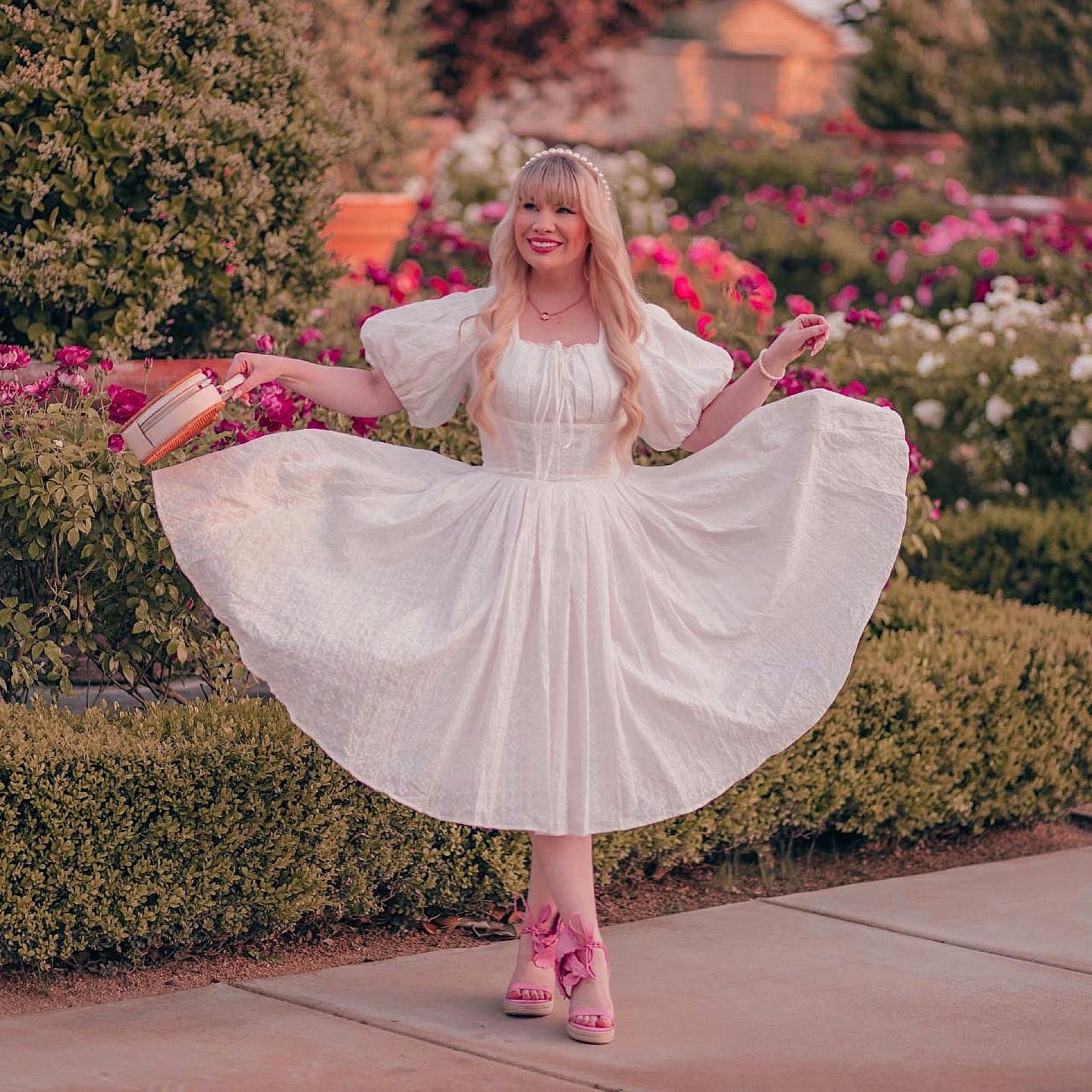 White dress for spring - Ivy city dress, use LIZZIEINLACE for 15% off! 

#LTKtravel #LTKSeasonal #LTKstyletip