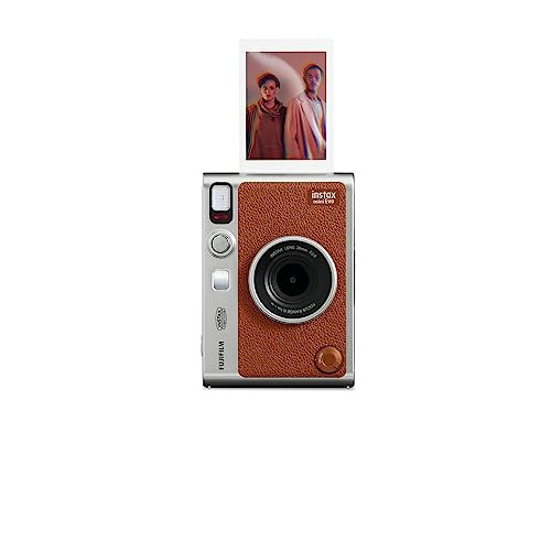 Fujifilm Instax Mini EVO Instant Camera - Brown | Amazon (US)