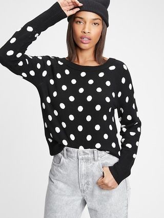 Dotty Boatneck Sweater | Gap (US)